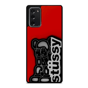 STUSSY X KAWS Samsung Galaxy Note 20 Case Cover STUSSY X KAWS Samsung Galaxy Note 20 Case Cover