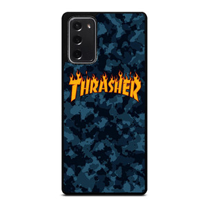 THRASHER SKATEBOARD CAMO BLUE Samsung Galaxy Note 20 Case Cover THRASHER SKATEBOARD CAMO BLUE Samsung Galaxy Note 20 Case Cover