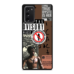 TRAVIS SCOTT RAPPER PARENTAL ADVISORY Samsung Galaxy Note 20 Case Cover TRAVIS SCOTT RAPPER PARENTAL ADVISORY Samsung Galaxy Note 20 Case Cover