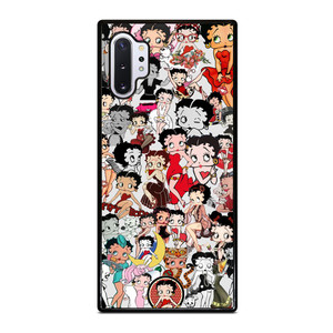 BETTY BOOP CARTOON COLLAGE Samsung Galaxy Note 10 Plus Case Cover BETTY BOOP CARTOON COLLAGE Samsung Galaxy Note 10 Plus Case Cover
