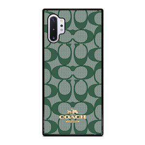 COACH NEW YORK LOGO GREEN ICONS Samsung Galaxy Note 10 Plus Case Cover COACH NEW YORK LOGO GREEN ICONS Samsung Galaxy Note 10 Plus Case Cover
