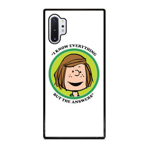 PEPPERMINT PATTY THE PEANUTS Samsung Galaxy Note 10 Plus Case Cover