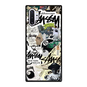 STUSSY COLLAGE Samsung Galaxy Note 10 Plus Case Cover STUSSY COLLAGE Samsung Galaxy Note 10 Plus Case Cover