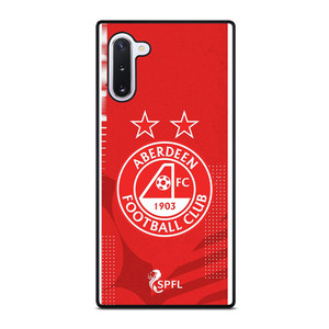 ABERDEEN FC LOGO FOOTBALL CLUB SPFL Samsung Galaxy Note 10 Case Cover ABERDEEN FC LOGO FOOTBALL CLUB SPFL Samsung Galaxy Note 10 Case Cover