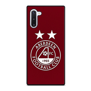 ABERDEEN FC LOGO SCOTLAND FOOTBALL CLUB Samsung Galaxy Note 10 Case Cover