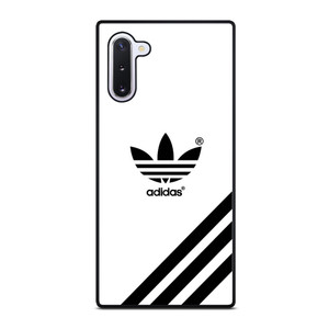 ADIDAS LOGO WHITE CLASSIC STRIPES Samsung Galaxy Note 10 Case Cover