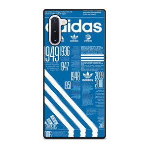 ADIDAS SHOES LOGO BLUE Samsung Galaxy Note 10 Case Cover