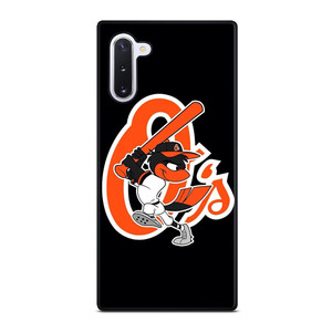 BALTIMORE ORIOLES LOGO BASEBALL TEAM MASCOT Samsung Galaxy Note 10 Case Cover
