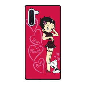 BETTY BOOP EAT YOUR HEART Samsung Galaxy Note 10 Case Cover BETTY BOOP EAT YOUR HEART Samsung Galaxy Note 10 Case Cover