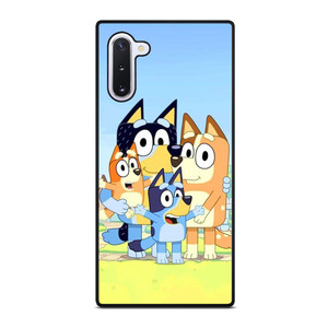 BLUEY CHARACTERS CARTOON Samsung Galaxy Note 10 Case Cover