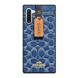 COACH NEW YORK LOGO JEANS BAG Samsung Galaxy Note 10 Case Cover