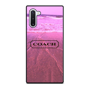COACH NEW YORK LOGO PINK BEACH Samsung Galaxy Note 10 Case Cover COACH NEW YORK LOGO PINK BEACH Samsung Galaxy Note 10 Case Cover