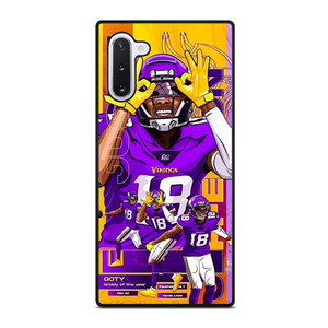 JUSTIN JEFFERSON MINNESOTA VIKINGS NFL Samsung Galaxy Note 10 Case Cover