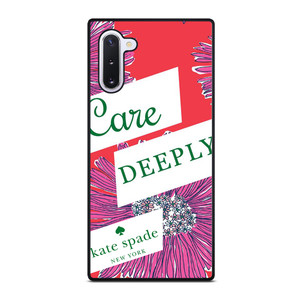 KATE SPADE NEW YORK CARE DEEPLY Samsung Galaxy Note 10 Case Cover