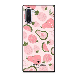 KATE SPADE NEW YORK LOGO FRUITS Samsung Galaxy Note 10 Case Cover