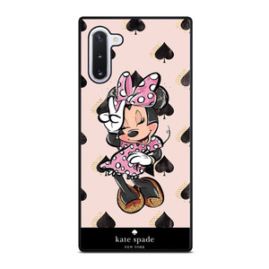 KATE SPADE NEW YORK LOGO MINNIE MOUSE DISNEY Samsung Galaxy Note 10 Case Cover