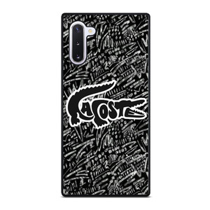 LACOSTE LOGO BLACK AND WHITE Samsung Galaxy Note 10 Case Cover