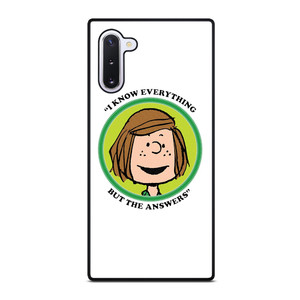 PEPPERMINT PATTY THE PEANUTS Samsung Galaxy Note 10 Case Cover