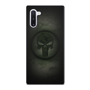 PUNISHER LOGO METAL CARBON Samsung Galaxy Note 10 Case Cover
