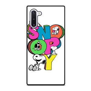 SNOOPY THE PEANUTS CARTOON Samsung Galaxy Note 10 Case Cover