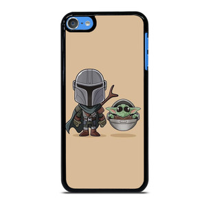 BABY YODA AND MANDALORIAN STAR WARS CUTE iPod Touch 7 Case