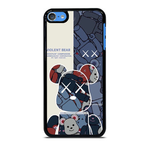 BEAR BRICK VIOLENT BEAR KAWS iPod Touch 7 Case