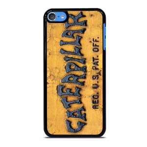 CATERPILLAR TRACTOR LOGO RUSTY EMBLEM iPod Touch 7 Case
