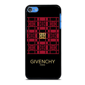 GIVENCHY PARIS LOGO RED GOLD iPod Touch 7 Case