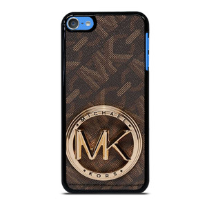 MICHAEL KORS LOGO MK BROWN WALLET iPod Touch 7 Case