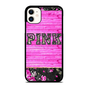 VICTORIA'S SECRET PINK FLORAL iPhone 11 Case Cover