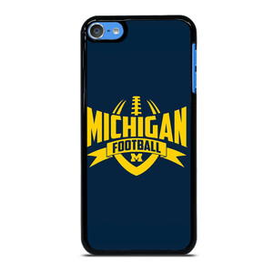 MICHIGAN WOLVERINES LOGO UNIVERSITY FOOTBALL ICON iPod Touch 7 Case