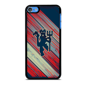 RED DEVILS MANCHESTER UNITED FC FOOTBALL CLUB LOGO iPod Touch 7 Case
