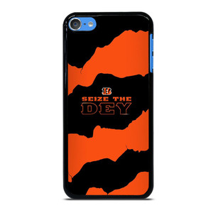 SEIZE THE DEY CINCINNATI BENGALS LOGO FOOTBALL TEAM iPod Touch 7 Case SEIZE THE DEY CINCINNATI BENGALS LOGO FOOTBALL TEAM iPod Touch 7 Case