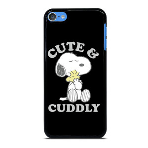 SNOOPY THE PEANUTS CUTE AND CUDDLY iPod Touch 7 Case