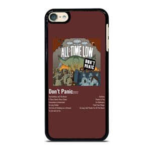 ALL TIME LOW DON'T PANIC 2012 iPod Touch 6 Case