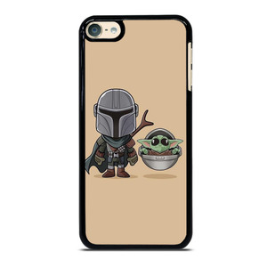 BABY YODA AND MANDALORIAN STAR WARS CUTE iPod Touch 6 Case