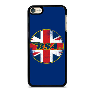 BSA MOTORCYCLE LOGO 1919 UNION JACK iPod Touch 6 Case