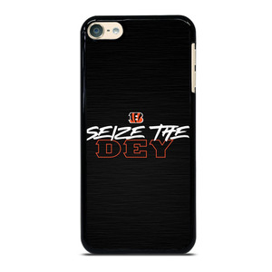 CINCINNATI BENGALS LOGO FOOTBALL TEAM SEIZE THE DEY iPod Touch 6 Case CINCINNATI BENGALS LOGO FOOTBALL TEAM SEIZE THE DEY iPod Touch 6 Case