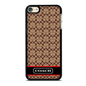 COACH NEW YORK BROWNLOGO PATTERN iPod Touch 6 Case COACH NEW YORK BROWNLOGO PATTERN iPod Touch 6 Case