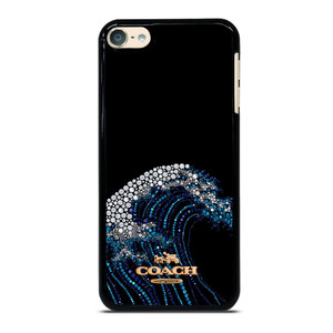 COACH NEW YORK LOGO DIAMOND WAVE iPod Touch 6 Case