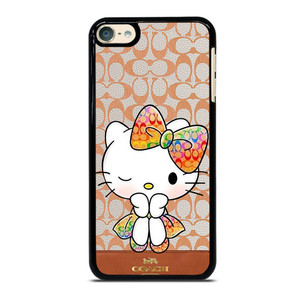 COACH NEW YORK LOGO HELLO KITTY iPod Touch 6 Case