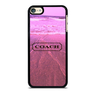COACH NEW YORK LOGO PINK BEACH iPod Touch 6 Case