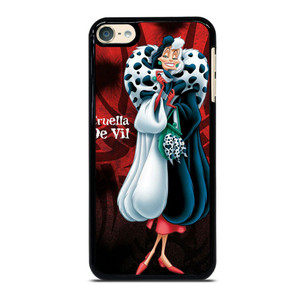 CRUELLA DE VIL DISNEY VILLAIN iPod Touch 6 Case