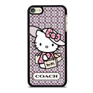 HELLO KITTY X COACH NEW YORK LOGO iPod Touch 6 Case