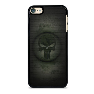PUNISHER LOGO METAL CARBON iPod Touch 6 Case