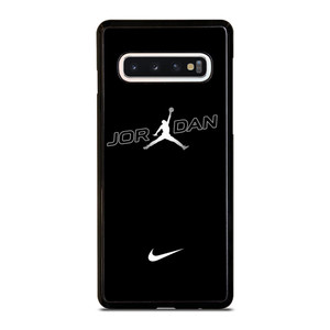 AIR JORDAN NIKE BLACK WHITE Samsung Galaxy S10 Case Cover AIR JORDAN NIKE BLACK WHITE Samsung Galaxy S10 Case Cover
