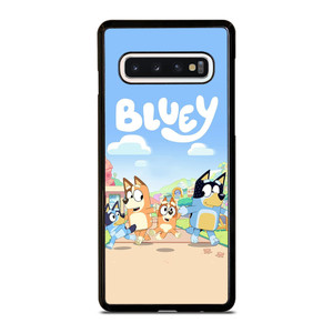 CARTOON BLUEY CHARACTERS Samsung Galaxy S10 Case Cover
