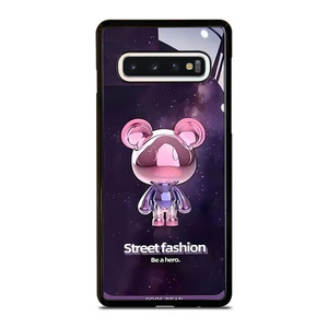 COOL BEAR STREET FASHION BE A HERO Samsung Galaxy S10 Case Cover COOL BEAR STREET FASHION BE A HERO Samsung Galaxy S10 Case Cover