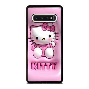 CUTE PINK HELLO KITTY Samsung Galaxy S10 Case Cover