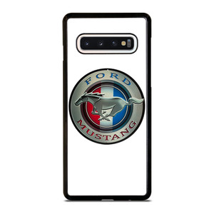 FORD MUSTANG LOGO CIRCLE Samsung Galaxy S10 Case Cover FORD MUSTANG LOGO CIRCLE Samsung Galaxy S10 Case Cover
